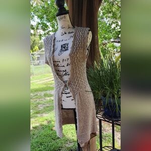 Venue Cozy Knit Cardigan Vest